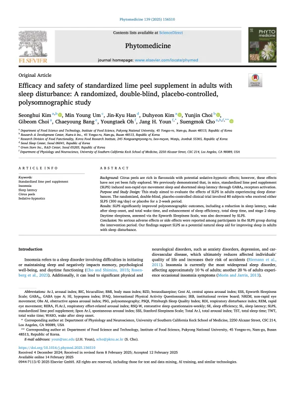 Clinical safety publication first page